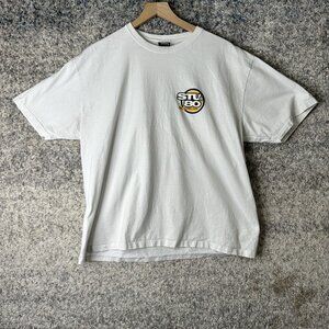 Stussy Shirt Mens XL White Stu 80 Intl Stussy Tribe Graphic Skate Streetwear Tee